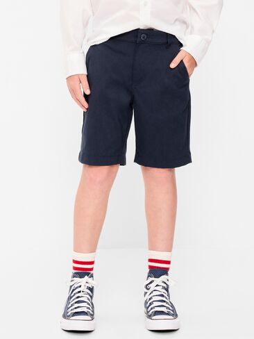 شورت قصير بطول الركبة من Old Navy School Outfit سريع الجفاف للأولاد - باللون البحري in Kuwait