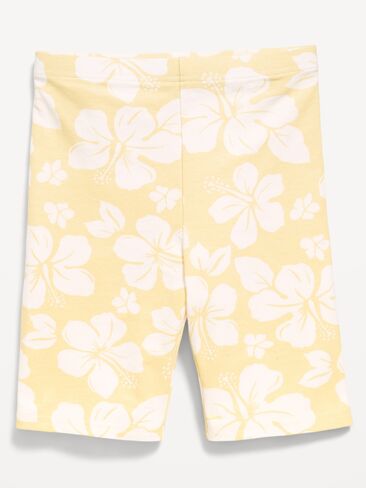 Old Navy Printed Long Jersey Biker Shorts for Girls - BIKE SHORT:YELFLORL in Kuwait