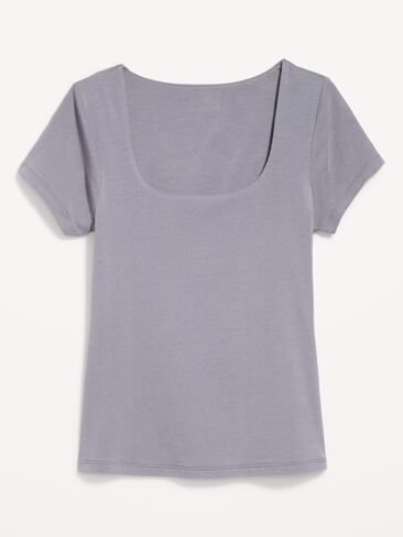 Old Navy Hug Double-Layer Scoop-Neck Top - Shooting Star in Kuwait