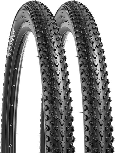 YUNSCM 29" Bike Tires 29x2.0/50-622 60TPI and 29" Bike Tubes Schrader Valve with 2 Rim Strips Compatible with 29 x 1.90 29 x 1.95 29 x 2.0 29 x 2.10 29 x 2.125 Bike Bicycle Tires and Tubes (W-3104) in Saudi Arabia