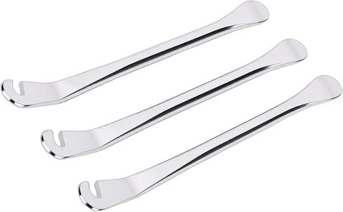 Alomejor Tire Spoons, Metal Tyre Lever Set for Motorcycle and Car Tire Changes, Heavy Duty Tool for Efficient Removal and Maintenance in Kuwait