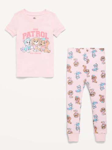 Old Navy Paw Patrol™ Snug-Fit Graphic Pajama Set for Toddler & Baby - Pink Sky in Kuwait