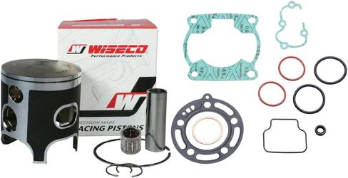 TUSK Complete Top End Rebuild Kit Elite Standard (52.5mm) Wiseco Piston for Kawasaki KX112 2022-2024 in Kuwait