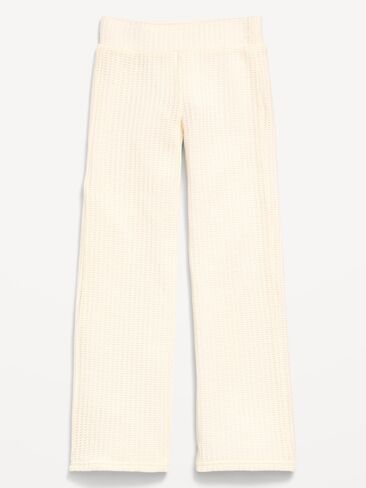 Old Navy Low-Rise Jacquard Knit Pants for Girls - Creme De La Creme in Kuwait