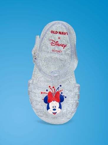 صندل Old Navy Old Navy x Disney Minnie Mouse Jelly Fisherman للأطفال - شفاف in Kuwait