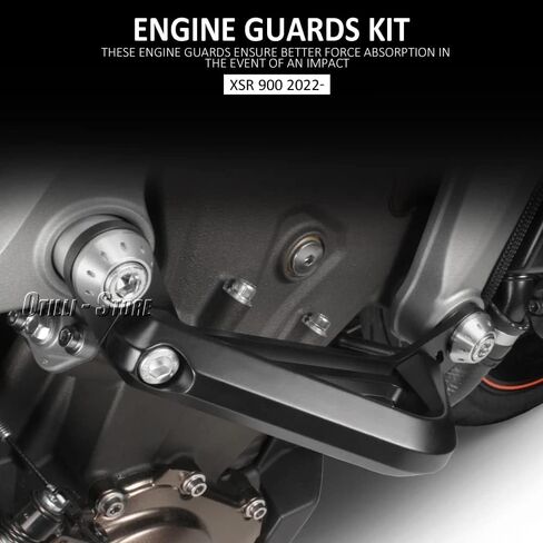 Motorcycle For Yamaha XSR900 XSR 900 xsr900 CNC Falling Protection Frame Slider Fairing Guard Crash Pad Protector 2022 2023 in Kuwait
