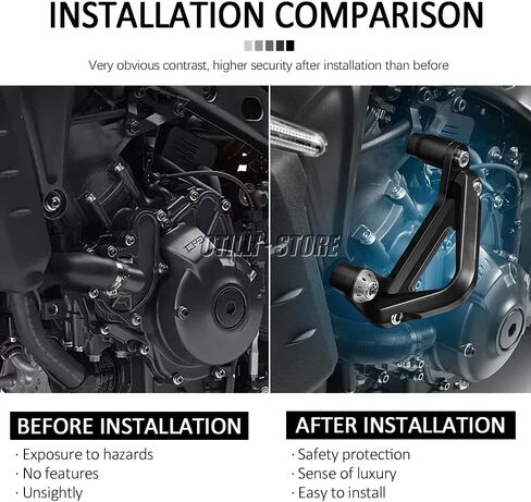 Motorcycle For Yamaha XSR900 XSR 900 xsr900 CNC Falling Protection Frame Slider Fairing Guard Crash Pad Protector 2022 2023 in Kuwait