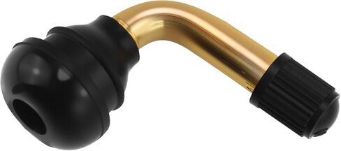 5Psc Universal 90 Degree Angled Tire Valve Stem, Fits 12mm-14.3mm Rim Hole for Tubeless Tires on Scooters ATVs Go Karts Lawn Mowers in Kuwait