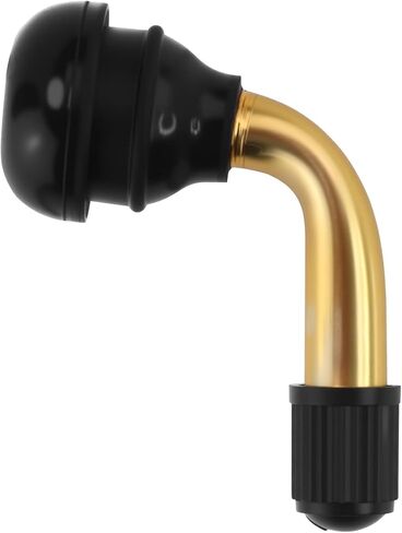 5Psc Universal 90 Degree Angled Tire Valve Stem, Fits 12mm-14.3mm Rim Hole for Tubeless Tires on Scooters ATVs Go Karts Lawn Mowers in Kuwait