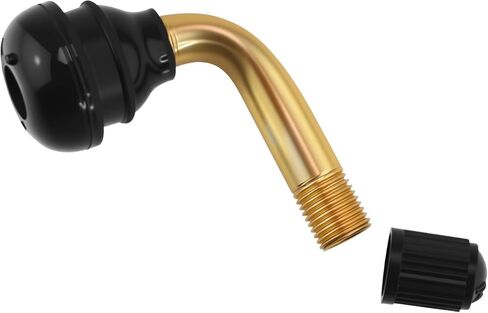 5Psc Universal 90 Degree Angled Tire Valve Stem, Fits 12mm-14.3mm Rim Hole for Tubeless Tires on Scooters ATVs Go Karts Lawn Mowers in Kuwait