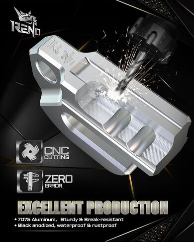 RENO Hitch Slider, 2" Receiver Slider Skid Protection 45,000 lbs Compatible with 3/4" D-Ring or Soft Shackle for Trucks Off-Road Vehicle Towing Recovery Hitch Protection (Aluminum, Black) in Kuwait