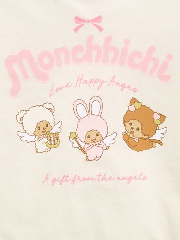 Old Navy Monchhichi® Graphic T-Shirt for Girls - Creme De La Creme in Kuwait