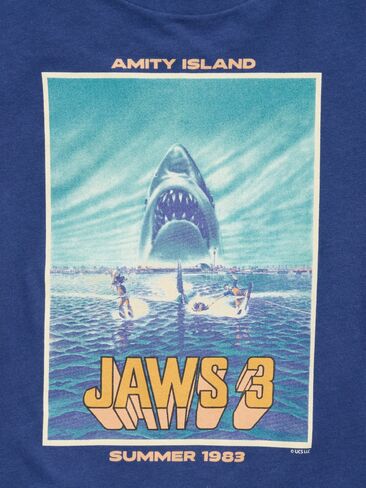 Old Navy Jaws™ Gender-Neutral Graphic T-Shirt for Kids - Bluer Than Blue in Kuwait