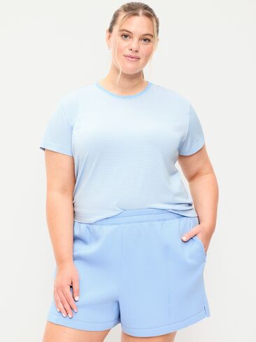 Old Navy Seamless T-Shirt - Blue Stripe in Kuwait