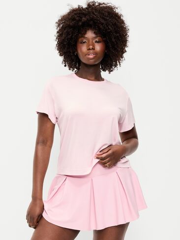 Old Navy Seamless T-Shirt - Pink Stripe in Kuwait