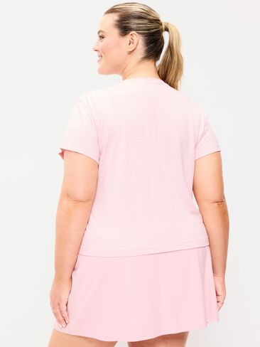Old Navy Seamless T-Shirt - Pink Stripe in Kuwait