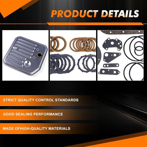 46RE 47RE A518 A618 Transmission Master Rebuild Kit w/Filter for Dodge Durango Dakota 1998-2002 Ram 1500 Ram 2500 Ram 3500 Jeep Grand Cherokee Replace# OE 46RE 47RE A518 A618 in Kuwait