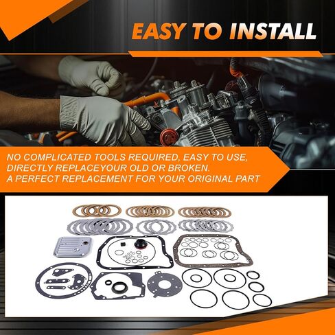 46RE 47RE A518 A618 Transmission Master Rebuild Kit w/Filter for Dodge Durango Dakota 1998-2002 Ram 1500 Ram 2500 Ram 3500 Jeep Grand Cherokee Replace# OE 46RE 47RE A518 A618 in Kuwait