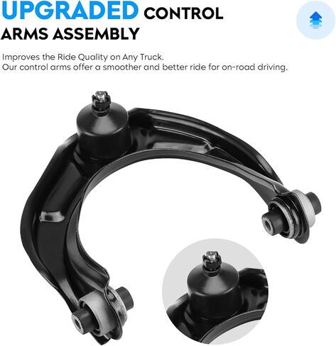 Front Upper Control Arm w/Ball Joint for Honda Accord 2008-2012, Acura TL & TSX 2009-2014, Left & Right, 2Pcs Suspension Kit K620614 K620615 in Kuwait