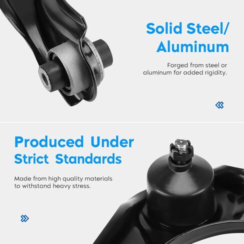 Front Upper Control Arm w/Ball Joint for Honda Accord 2008-2012, Acura TL & TSX 2009-2014, Left & Right, 2Pcs Suspension Kit K620614 K620615 in Kuwait