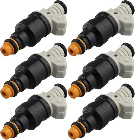 6Pcs 0280150727 Fuel Injector Nozzle Compatible With Ford Ranger Tempo Mazda B2300 2.3L 85-97 in Kuwait