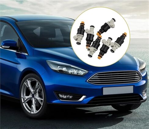 6Pcs 0280150727 Fuel Injector Nozzle Compatible With Ford Ranger Tempo Mazda B2300 2.3L 85-97 in Kuwait
