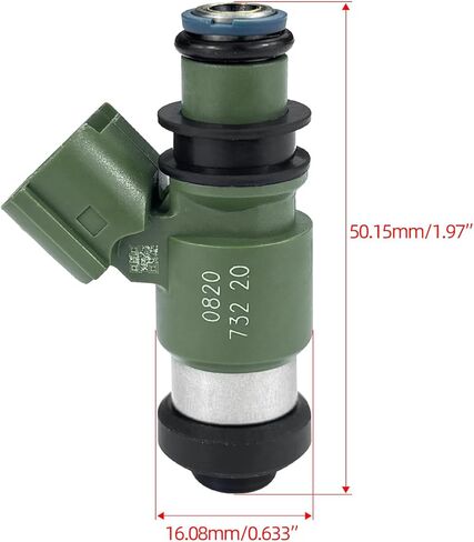 Fuel Injector Nozzle Compatible with Honda Rincon 680 2006-2018 Pioneer 700 Pioneer 700-4 2014-2017 Big Red 700 2009-2012 TRX700XX 2008-2009 CRF 450R 2009-2010 16450-HN8-A61 in Kuwait