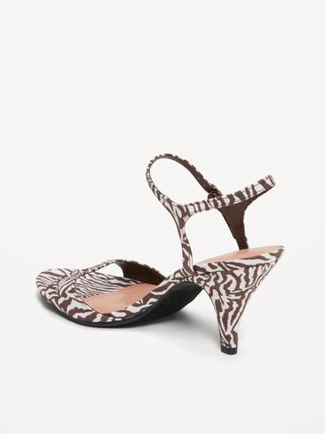Old Navy Strappy Sandals for Women - Zebra in Kuwait