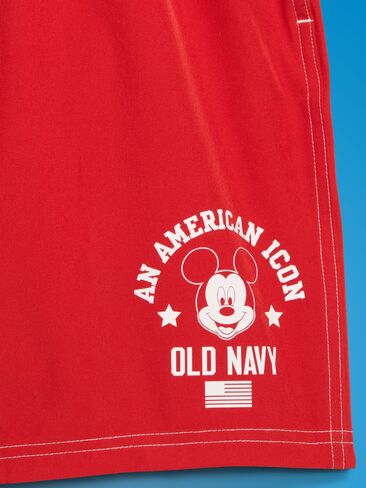 Old Navy Old Navy x Disney Mickey Mouse Cargo Swim Trunks (7-inch inseam) for Men - Mickey Mouse in Kuwait