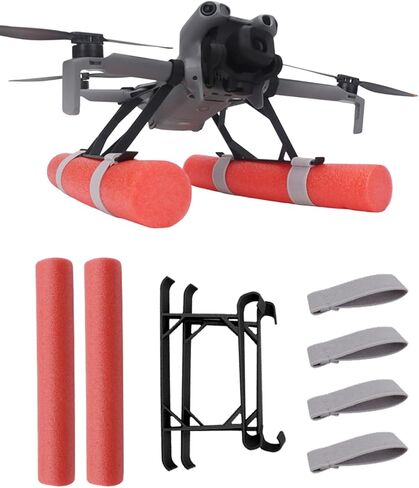 Water Landing Gear Compatible with DJI Mini 5 Pro, Floating Buoyancy Frame & Training Kit for Safe Water Landing and Enhanced Stability Drone Accessories in Kuwait
