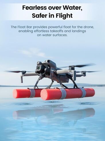 Water Landing Gear Compatible with DJI Mini 5 Pro, Floating Buoyancy Frame & Training Kit for Safe Water Landing and Enhanced Stability Drone Accessories in Kuwait