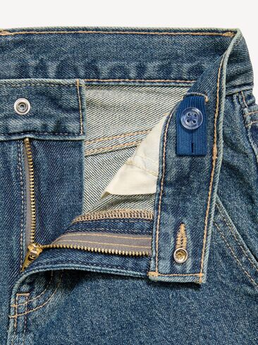 Old Navy Baggy Carpenter Jeans for Boys - Dark Wash in Kuwait