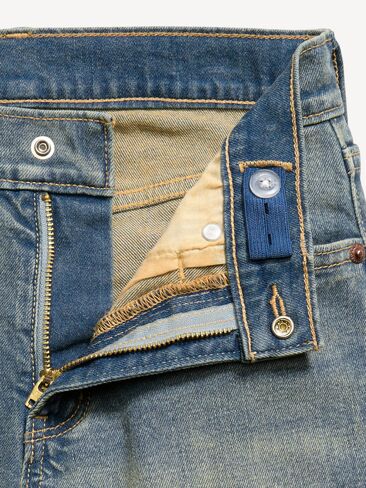 Old Navy Built-In Flex Boot-Cut Jeans for Boys - Medium Wash in Kuwait