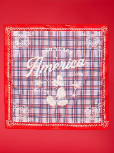Old Navy Old Navy x Disney Cotton Scarf - Plaid in Kuwait