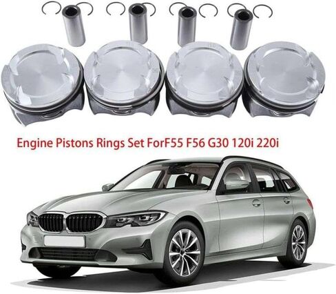 مجموعة حلقات مكبس المحرك Φ82.00mm متوافقة مع F55 F56 G30 120i 220i 11258657760 11258678931 11258618503 11258638450 in Kuwait