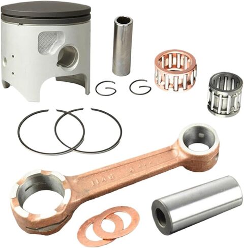 Connecting Rod And Piston Ring Kit 66mm Compatible With KDX200 KDX 200 1989 2005 in Kuwait