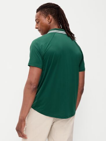 Old Navy CloudMotion Zip Polo - Plant Life in Kuwait