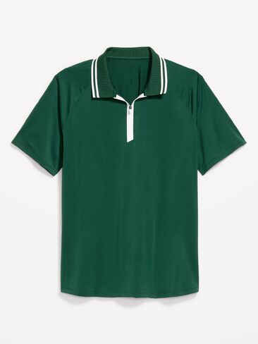 Old Navy CloudMotion Zip Polo - Plant Life in Kuwait