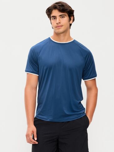 Old Navy Modern Tech Ringer T-Shirt - In the Navy in Kuwait