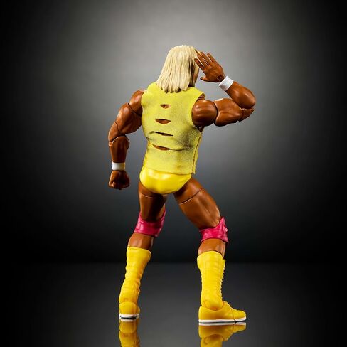 مجموعة شخصيات الحركة والإكسسوارات من Mattel WWE Ultimate Edition، Hulk Hogan مقاس 6 بوصة قابلة للتجميع مع رؤوس وأيدي قابلة للتبديل، 30 نقطة مفصلية in Kuwait