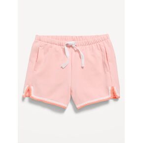 شورت Old Navy Run للفتيات الصغيرات - وردي سماوي in Kuwait
