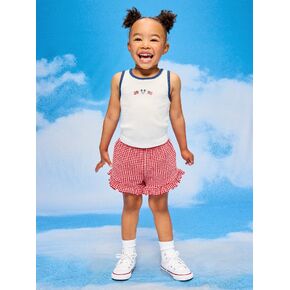 Old Navy Old Navy x Disney Mickey Mouse Ribbed Tank Top for Toddler Girls - Sea Salt in Kuwait