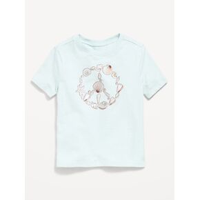 Old Navy Short-Sleeve Graphic T-Shirt for Toddler Girls - Arctic Air in Kuwait