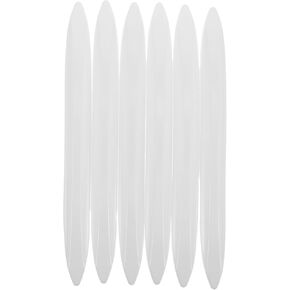 MAGICLULU 6pcs White Invisible Car Door Edge Guards Universal Anti-Collision Protective Trim Strips with Rearview Mirror Guard for Vehicle Door Shock Absorption and Scratch Prevention in Kuwait