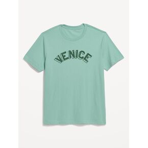 Old Navy Soft-Washed Crew-Neck Graphic T-Shirt - Oyster Bay in Kuwait