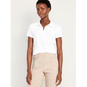 Old Navy Uniform Pique Polo - Bright White in Kuwait