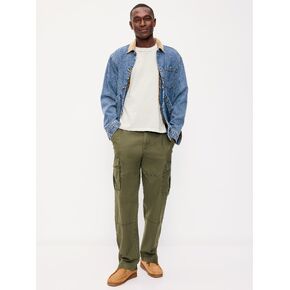Old Navy 90's Loose Lived-In Cargo Pants - Heritage Green in Kuwait