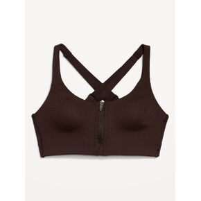 Old Navy High Support PowerSoft Sports Bra - Black Coffee in Saudi Arabia