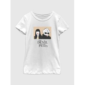 تي شيرت Old Navy The Devil Wears Prada برسومات - أبيض in Kuwait