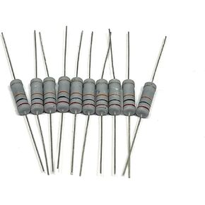 10 Pcs 91 Ohm Metal Oxide Film Resistor 3W 5% Tolerance in Kuwait